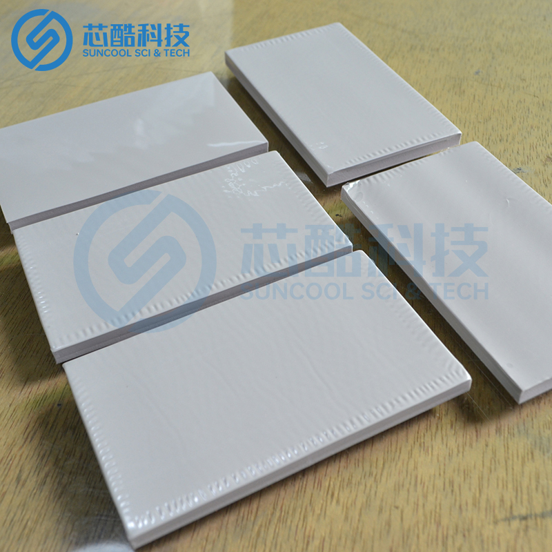 導熱硅膠片硅橡膠具有良好的導電性能！